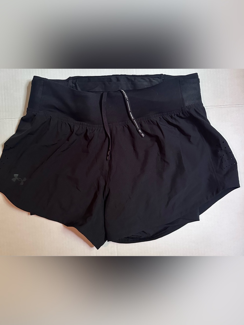 Under Armour Black Women's Athletic Shorts with Drawstring
